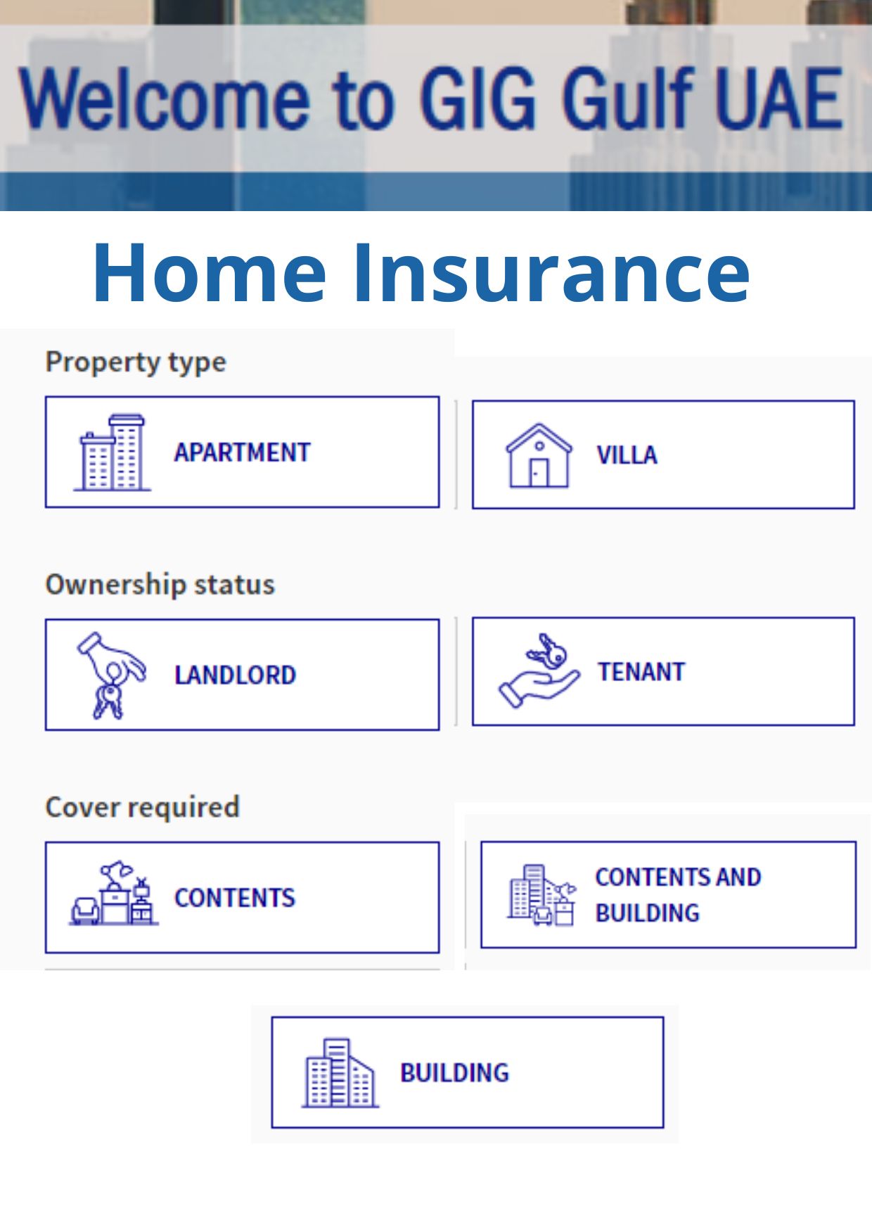GIG Gulf Home Insurance - Gargash Insurance 