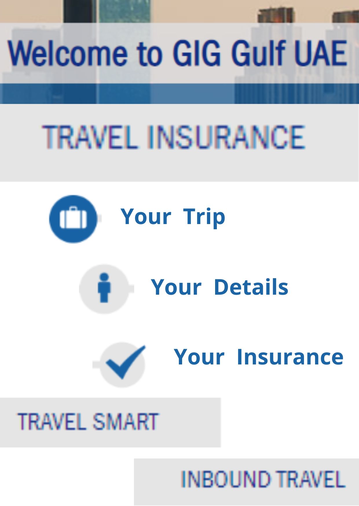 GIG Gulf Travel Insurance - Gargash Insurance 